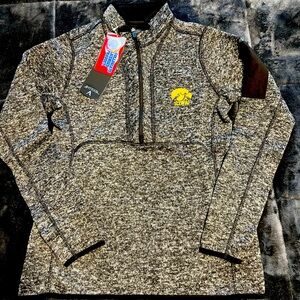 NWT Iowa Hawkeyes half zip size Small
